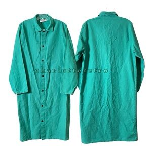 vtg Westex Welding Jacket • Snap Front Duster